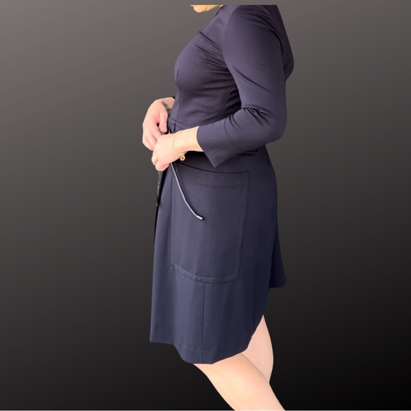 Etcetera navy dress. Great condition- worn once. Size 4 - Picture 2 of 4